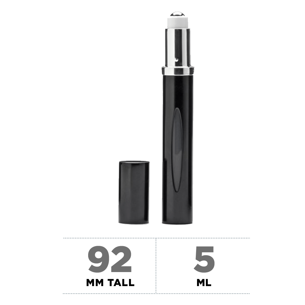 Black Refillable Rollerball