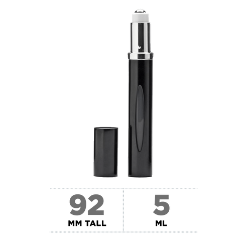 Black Refillable Rollerball